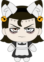 Maid Oli Keychain (5in)
