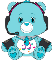 Miku X Heartsong Bear Plush (9in)