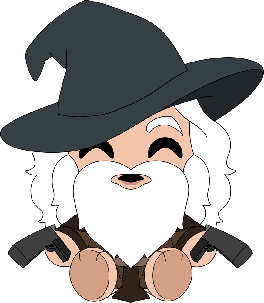 Wizards with Guns Plush (9in)
