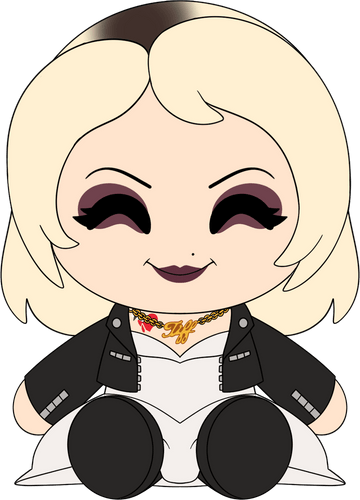 Concept of Tiffany Valentine Plush (9in)