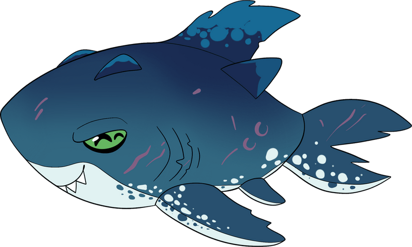 Concept of Megalodon Plush (9in)