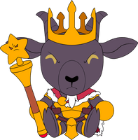 King Goat Plush (9in)