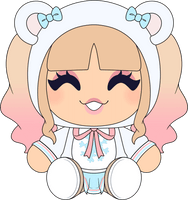 Polar Bear Haley Plush (9in)