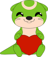 Otz Heart Plush (9in)