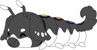 Féileacán Cú Plush (9in)