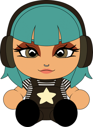 Nikki Carreon Plush (9in)