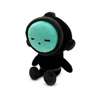 Content Warning Teal Plush (9in)