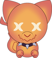 Pyro Pup Plush (9in)