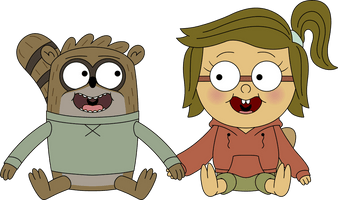 Valentine's Rigby & Eileen Plush (9in)