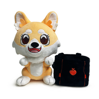 Maxine the Fluffy Corgi Plush (9in)