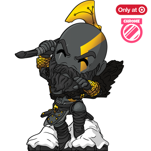 Gold Metallic Kratos