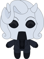 Nameless Ghoulette Keychain (5in)