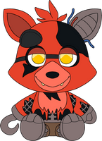 Withered Foxy Plush (9in)