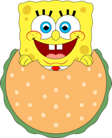 Krabby Patty Plush (9in)