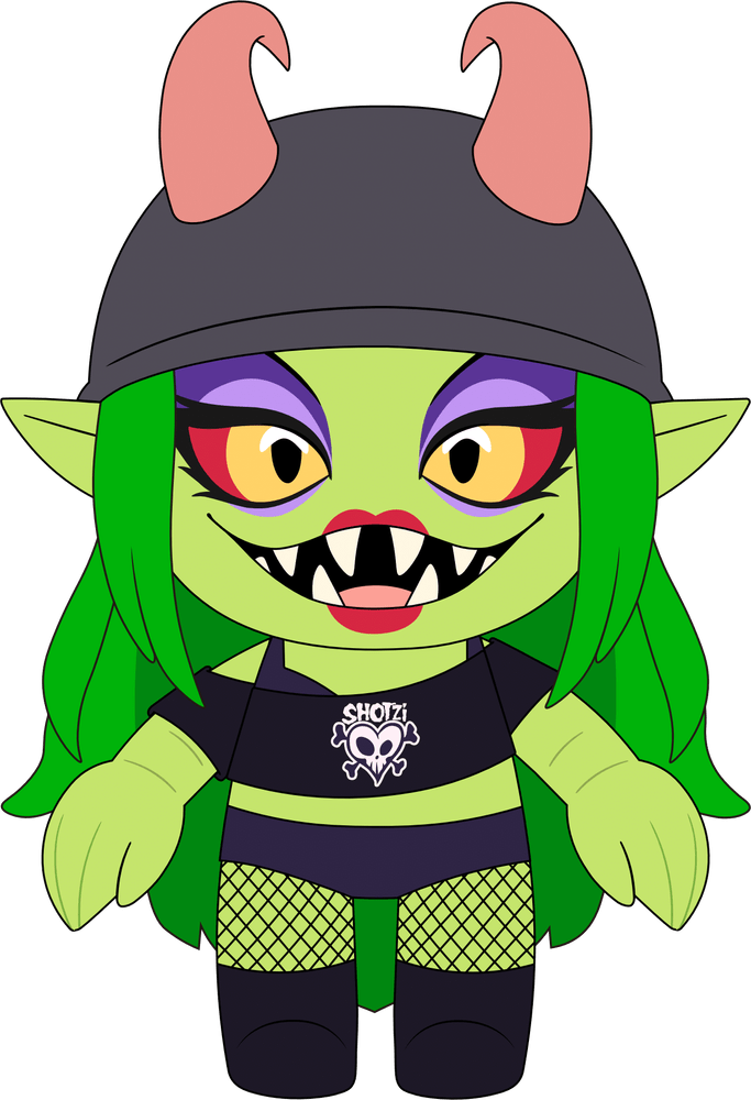 Shotzi Blackheart Plush (9in)