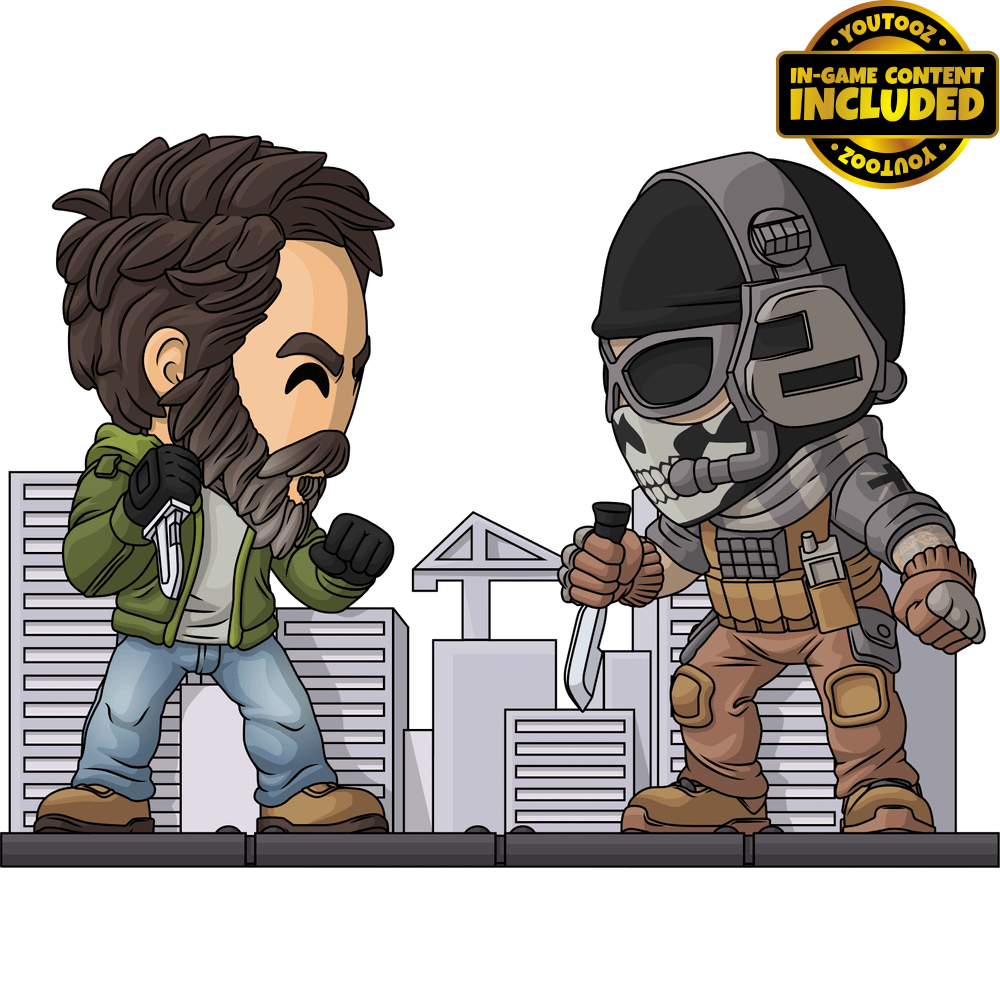Captain Price vs Ghost – Youtooz Collectibles