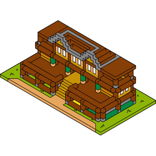 Ultimate Survival House Brickset Concept Illustration
