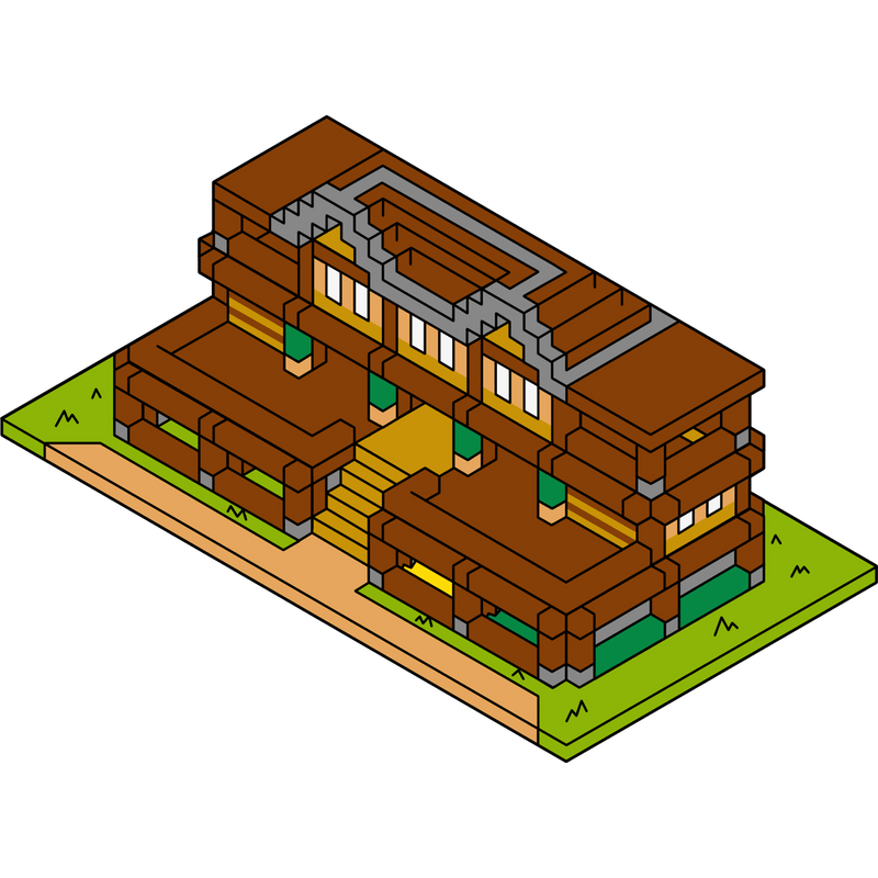 Ultimate Survival House Brickset Concept Illustration