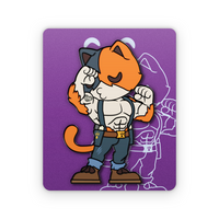 Meowscles Pin
