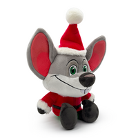 Chuck E. Cheese Christmas Edition Plush (9in)