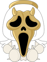 Fallen Angel Ghost Face Plush (9in)