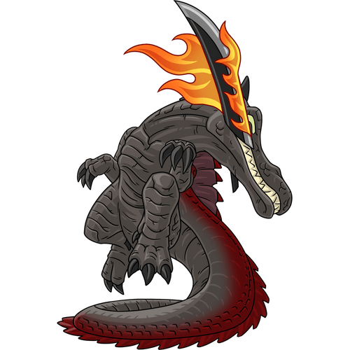 Dinoblade Concept Illustration