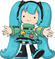 BMO x Miku