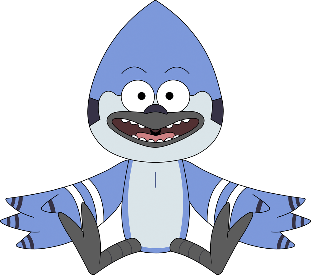 Mordecai Plush (9in)