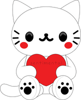 Gatito Sentimental Plush (9in)