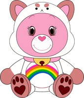 Puppycat x Cheer Bear Plush (9in)