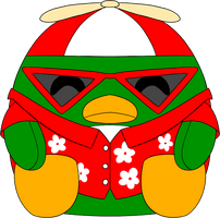 Vacay Isaacwhy Plush (9in)