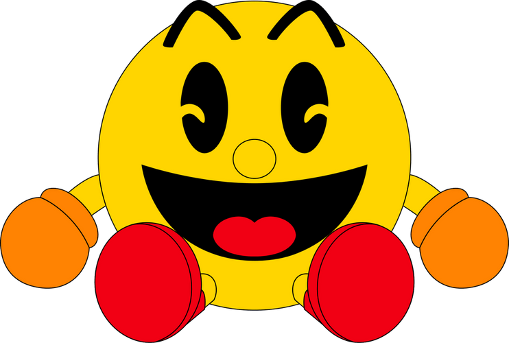 Concept of PAC-MAN Plush (9in)