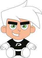 Danny Phantom Plush (9in)