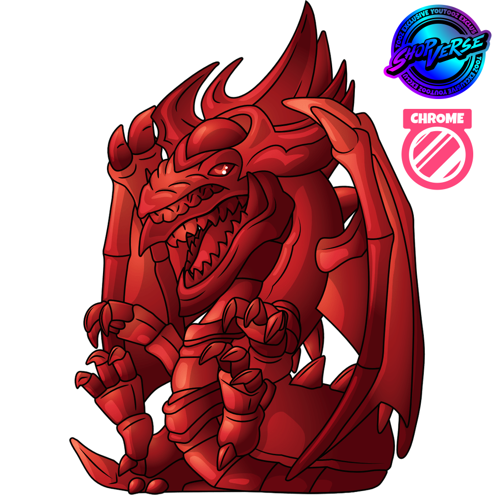 Red Chrome Slifer the Sky Dragon – Youtooz Collectibles