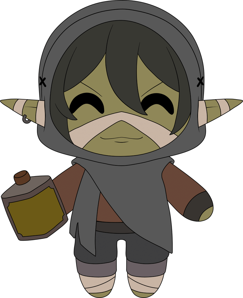 Critical Role: Mighty Nein Animated Series Nott Plush (9in)