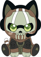 Kitty Ghost Plush (9in)