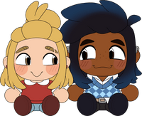 Fern and Lewis Plush (6in)