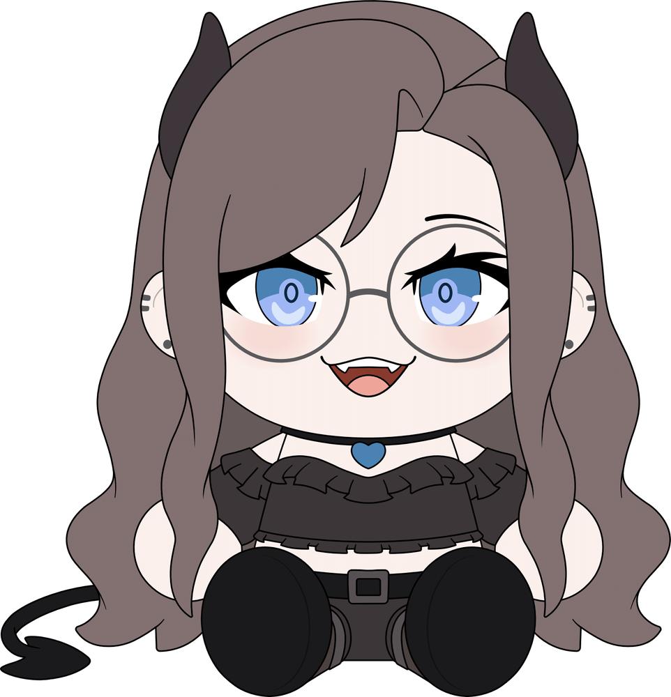 PuffyPeach Plush (9in)