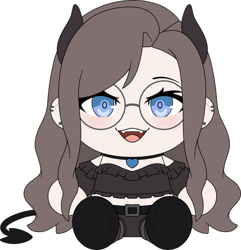 PuffyPeach Plush (9in)