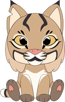Meemie the Bobcat Plush (9in)