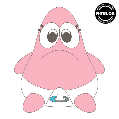Baby Patrick Keychain (5in)