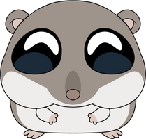 Sad Hamster Plush (9in)
