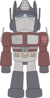 Optimus Prime Plush (9in)