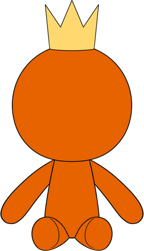 Concept of King Orange Plush (9in)