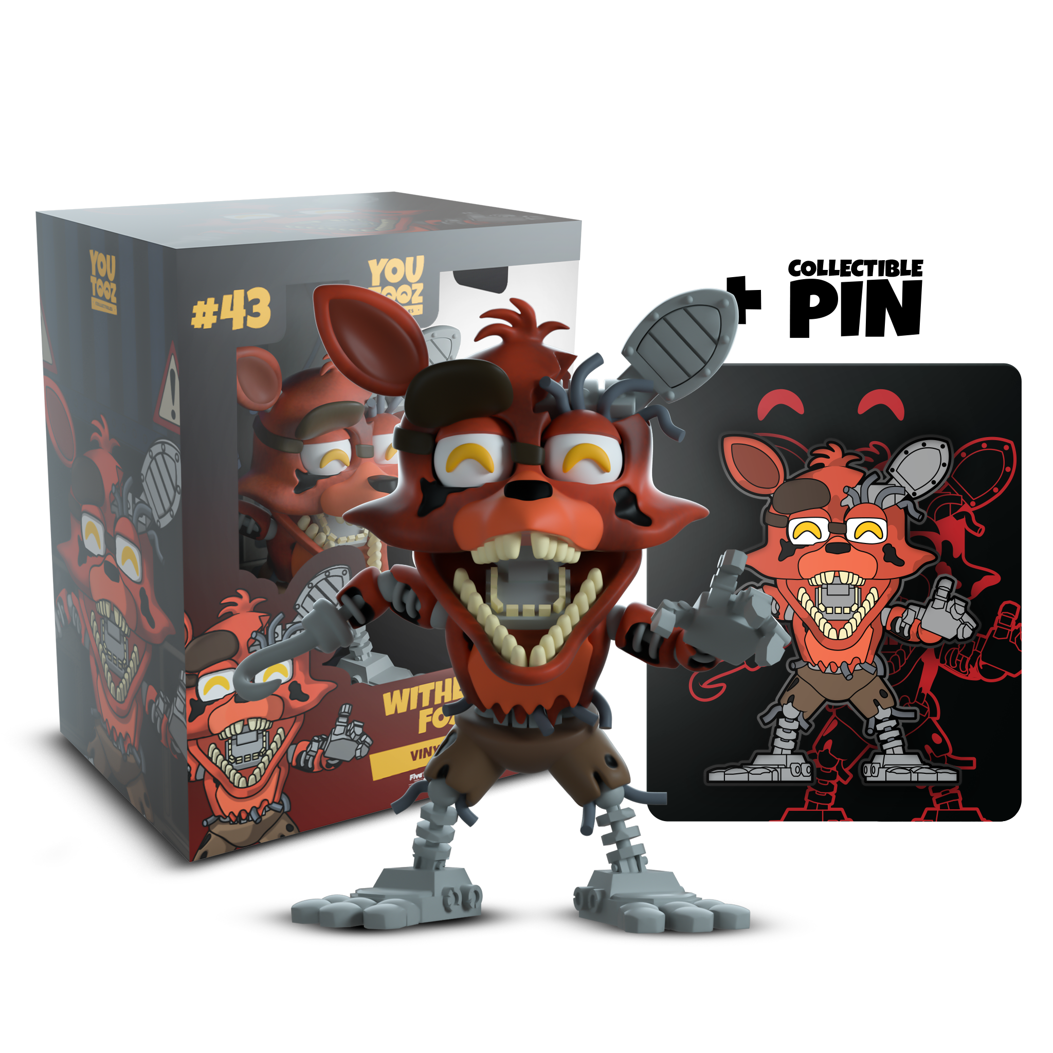 Pesadilla Foxy Y Withered Withered Foxy XSmart Global Plush