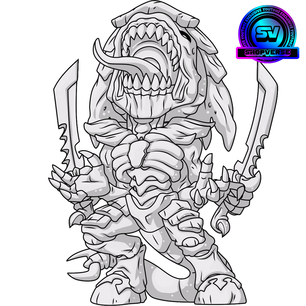 Artist Proof Tyranid Warrior