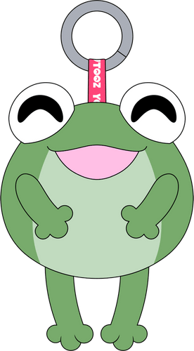 Blarg Keychain Plush (5in)