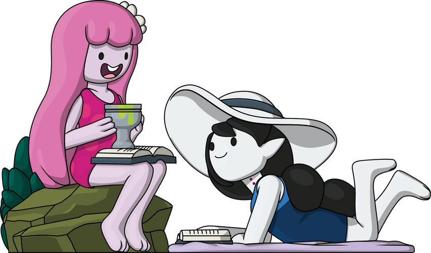 Summer Time Princess Bubblegum & Marceline