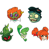 Plants vs Zombies Pin Set