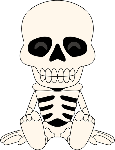 Concept of Spooky Scary Skeleton Plush (9in)